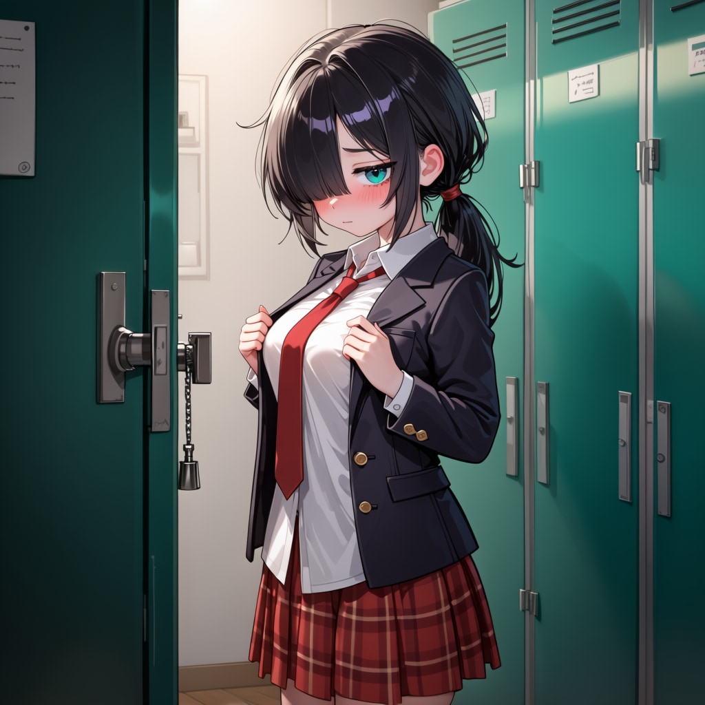 着替え中