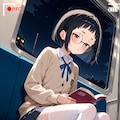 電車でジロ見するオヂサンにサービスぢゃR18（復刻版） 10枚目