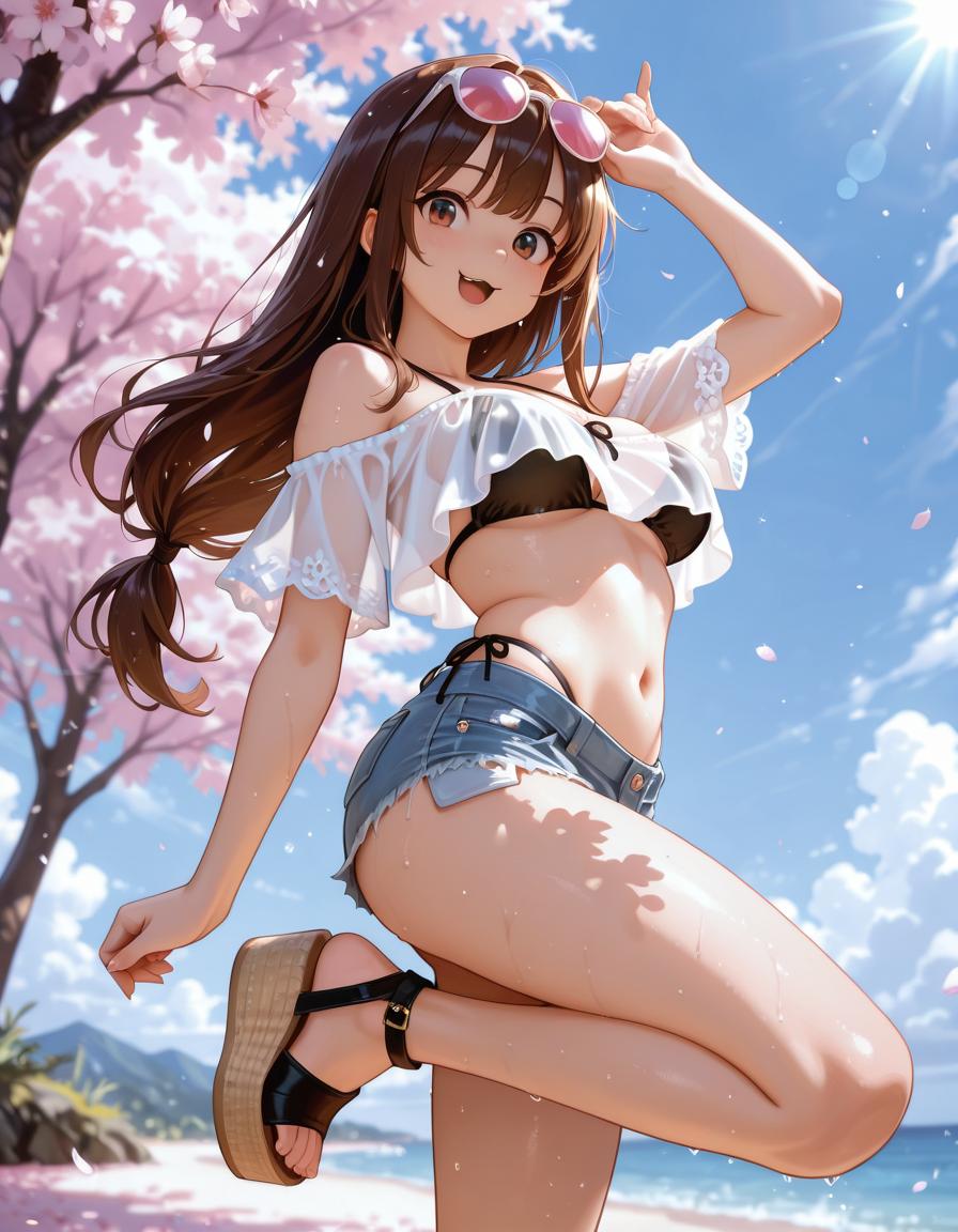 春の水着
