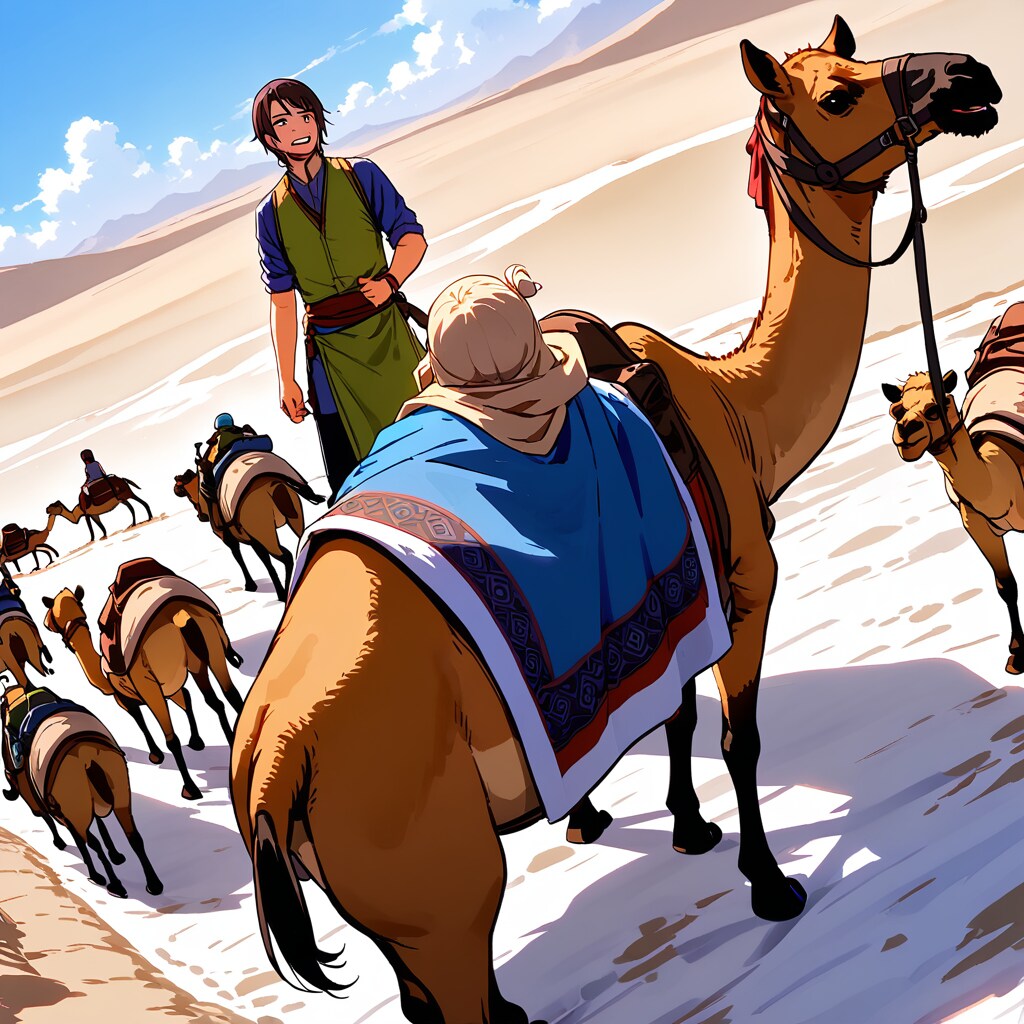 シルクロードの旅人