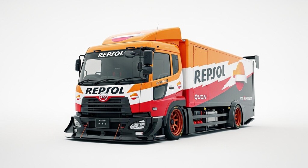 レプソルUDトラックレーシングカー