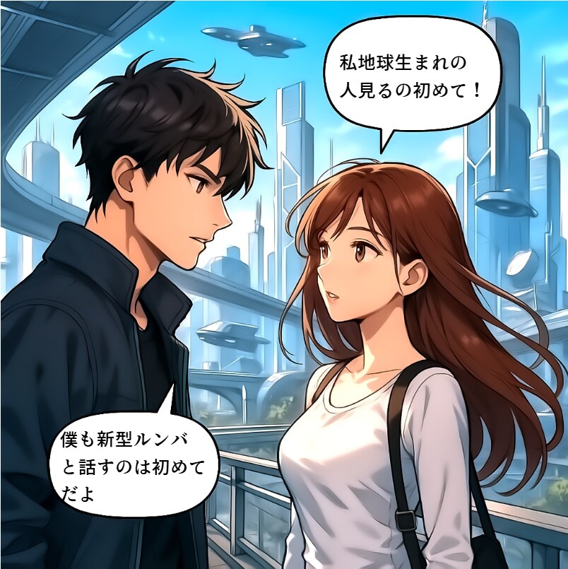 【セリフ追加】未来漫画