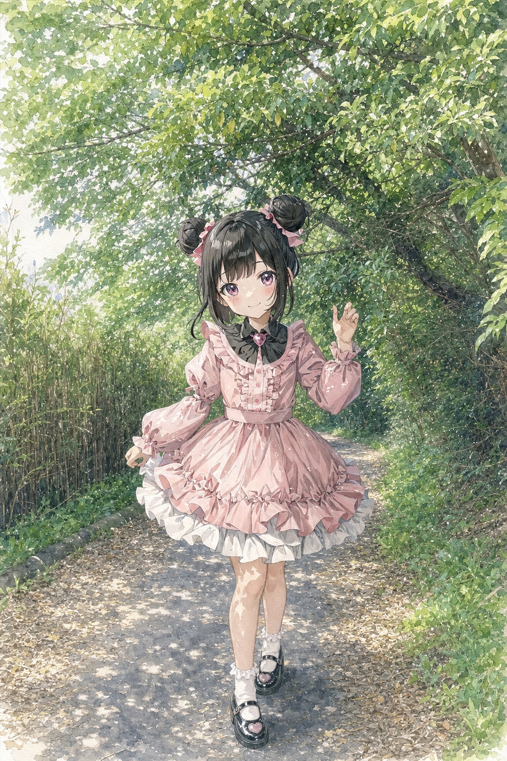 みどりがいっぱいなのです | の人気AIイラスト・グラビア