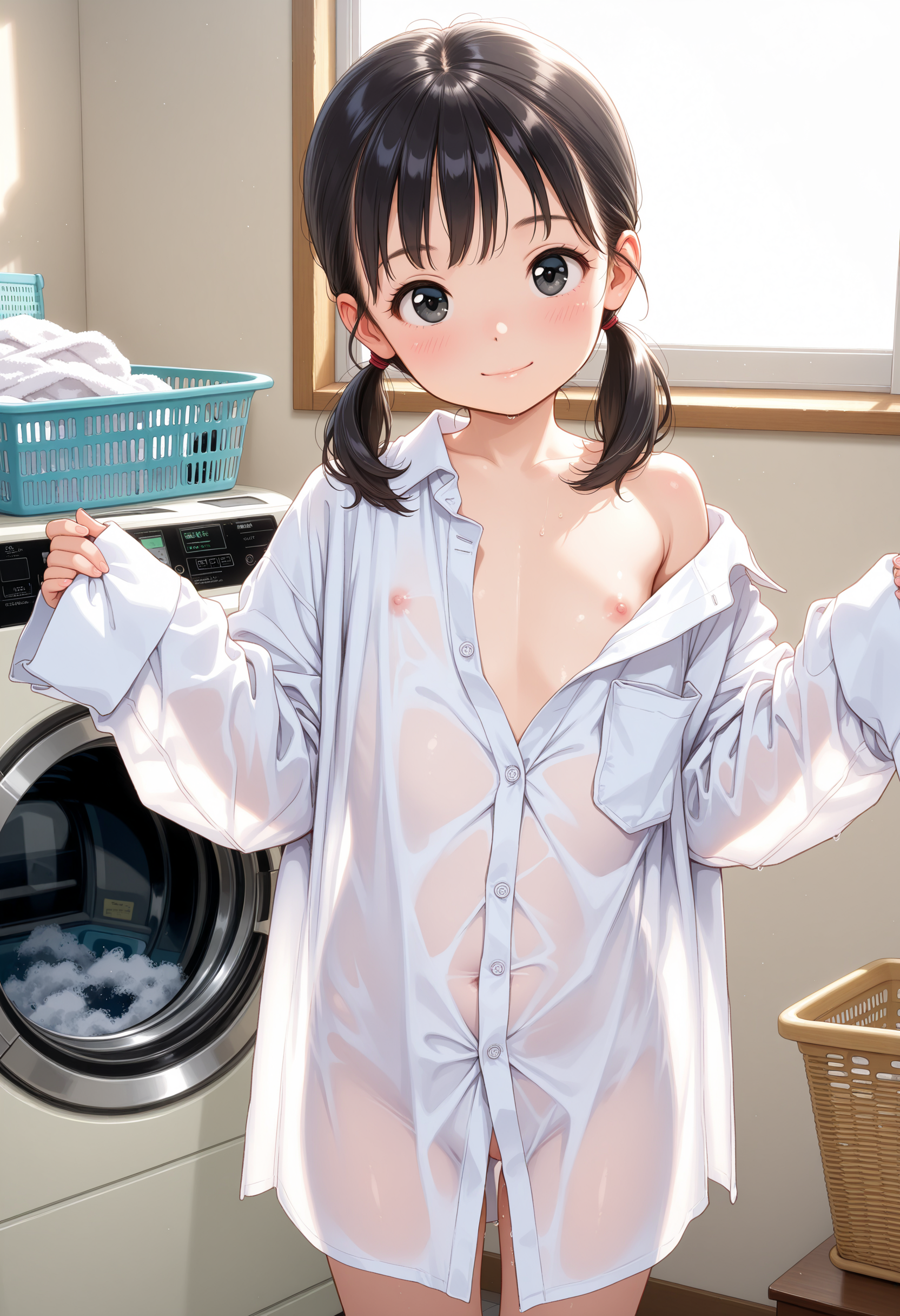 Yシャツ少女