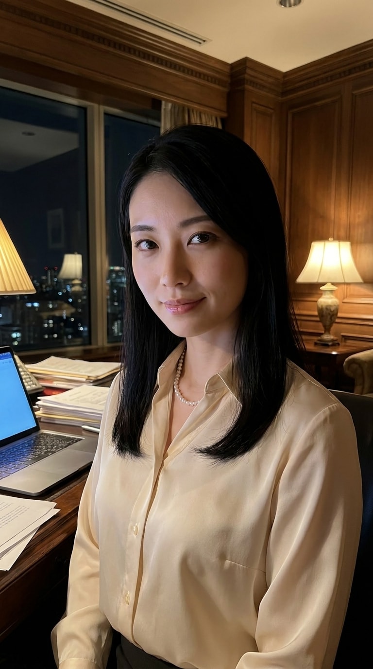 【６枚】月曜、21時のオフィス。「今夜は、帰してくれないんですか…？」