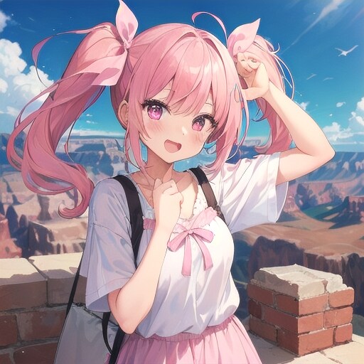 わ〜　今日は暑くなりそ〜♪