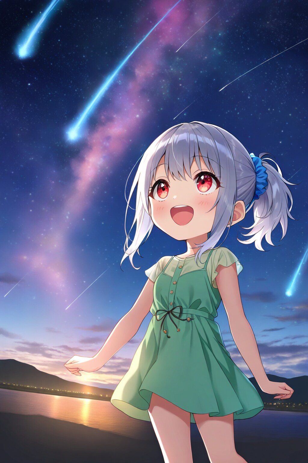 夜空と雛菊ちゃん