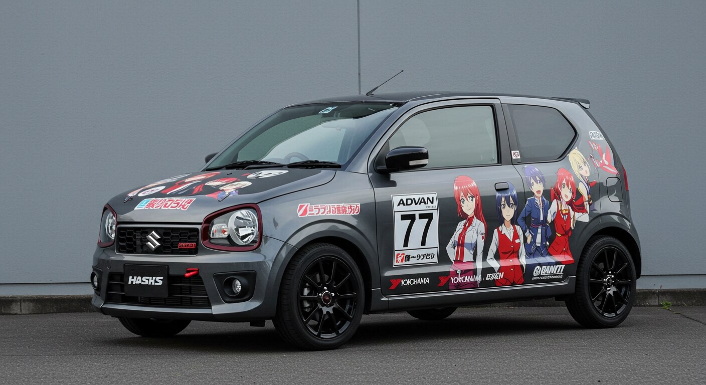 アルトワークス痛車 | の人気AIイラスト・グラビア