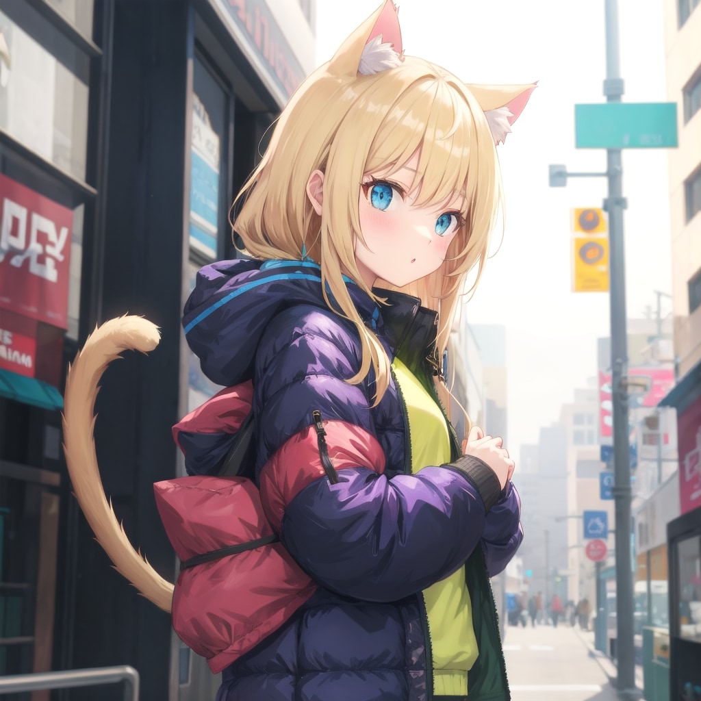 ネコ耳少女 | の人気AIイラスト・グラビア