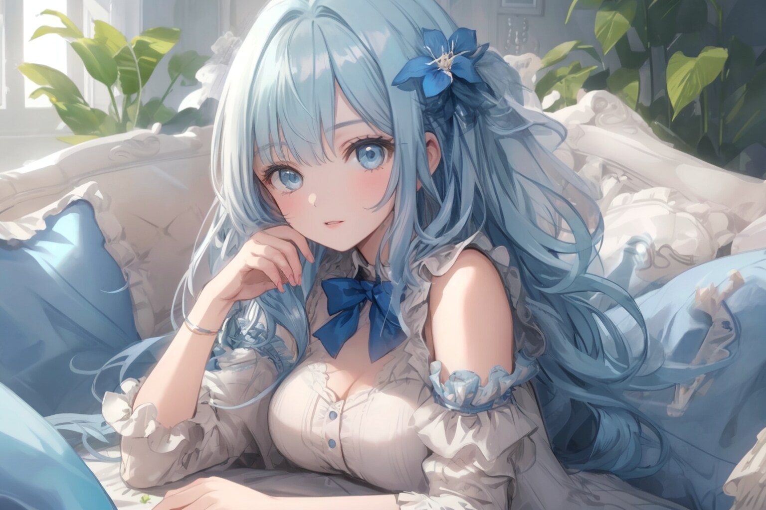 一語生成 #25　青「blue」　TOPAZ
