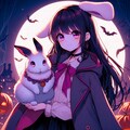 うさぎとハロウィンのうちの子★その2(4枚) 3枚目