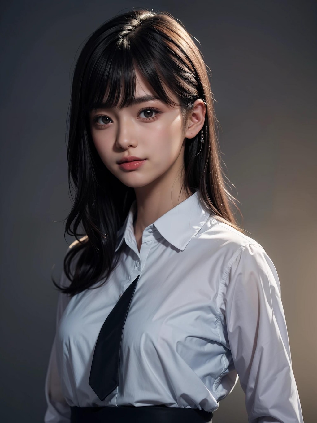 落ち着いた女子高生