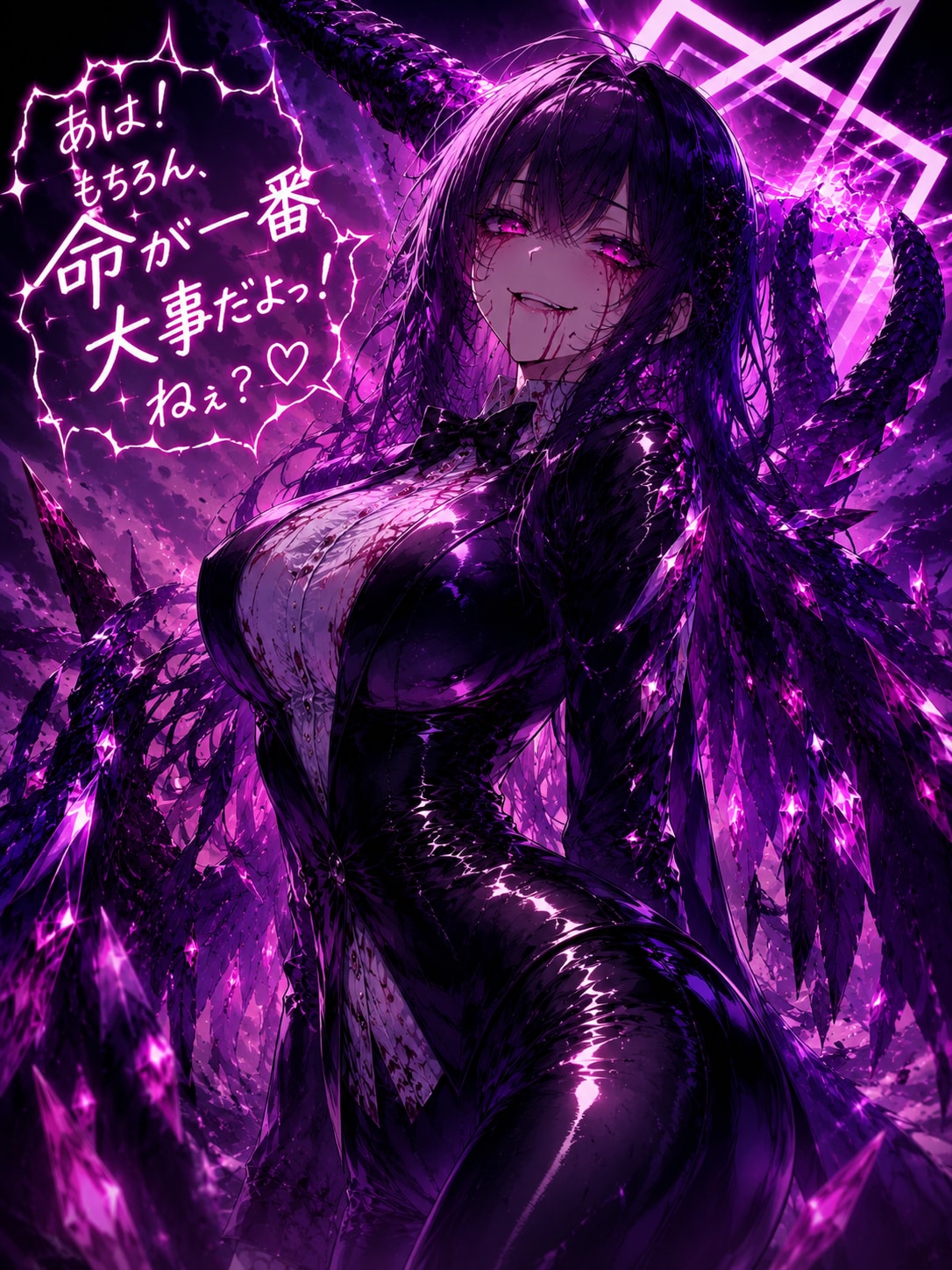 最愛の堕天タキシード