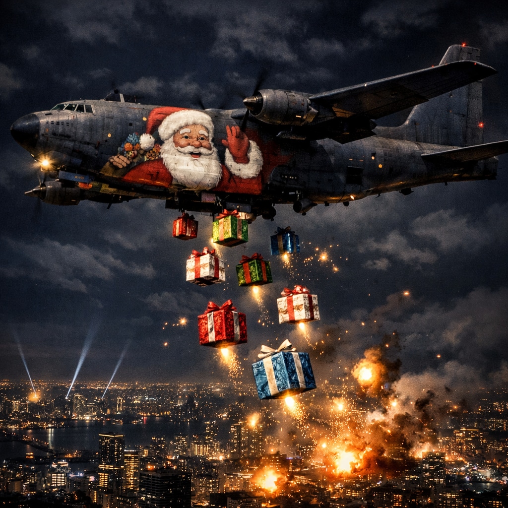 爆撃プレゼント