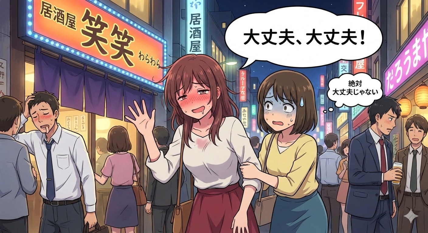 酔っ払いの大丈夫 | の人気AIイラスト・グラビア