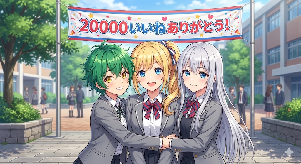 20000いいねありがとう！