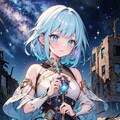 星空と廃墟と魔法少女01 3枚目