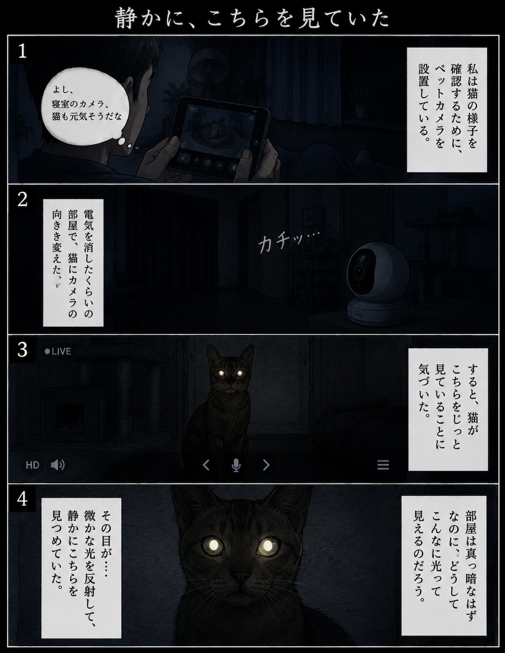 怪談風漫画