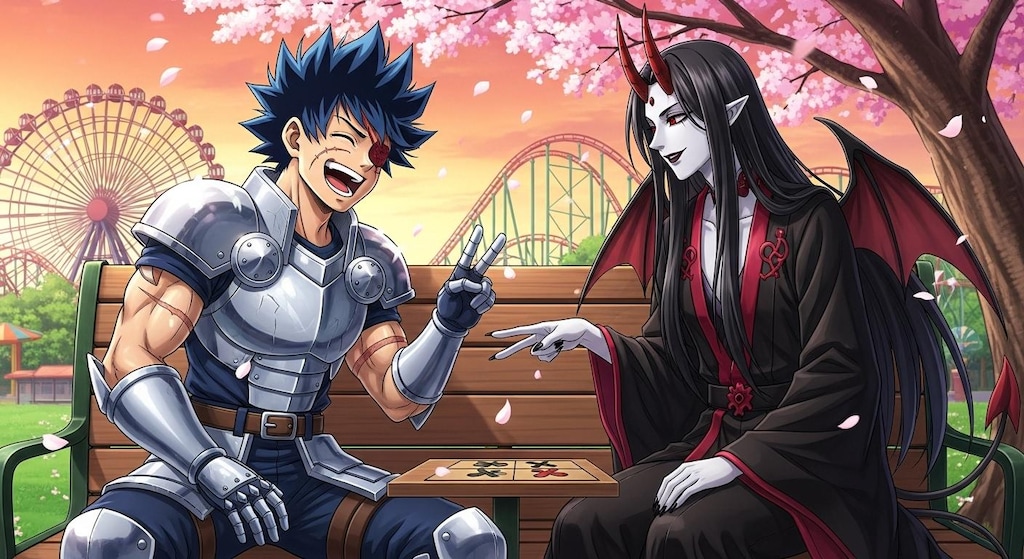 なぜか意気投合