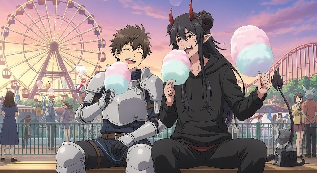 なぜか意気投合