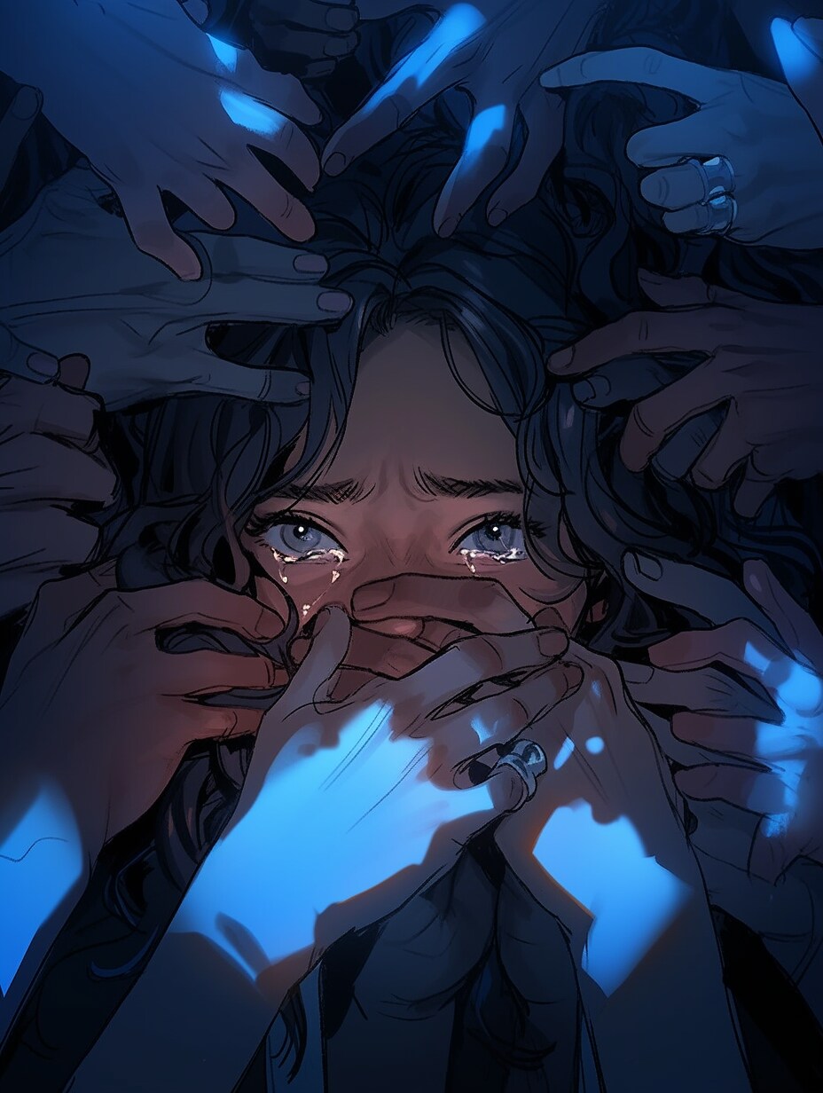 声を出したら。。。 If you say a word..