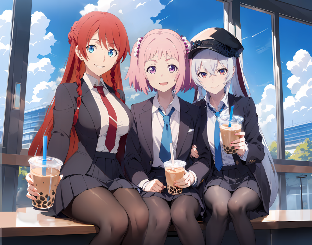 タピオカ飲んでまったりしよう！ - 1