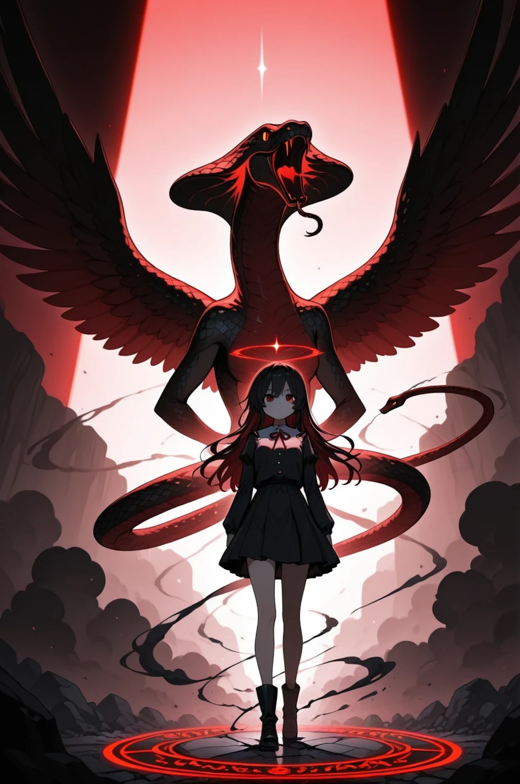 ダークファンタジー堕天使