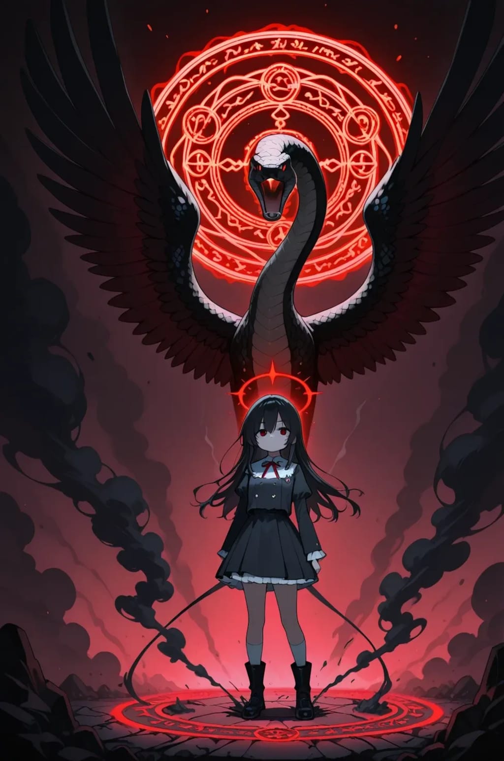 ダークファンタジー堕天使