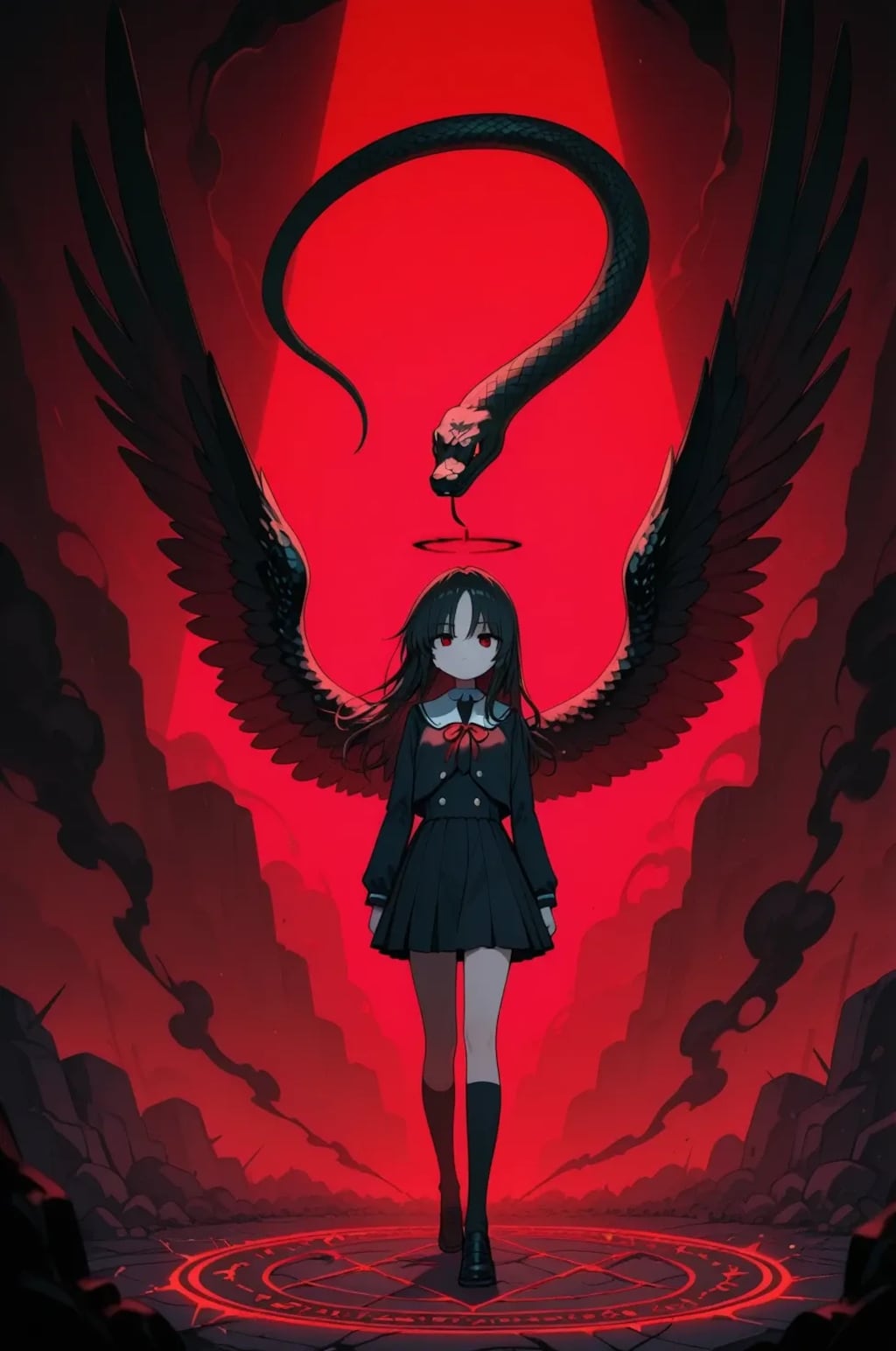 ダークファンタジー堕天使