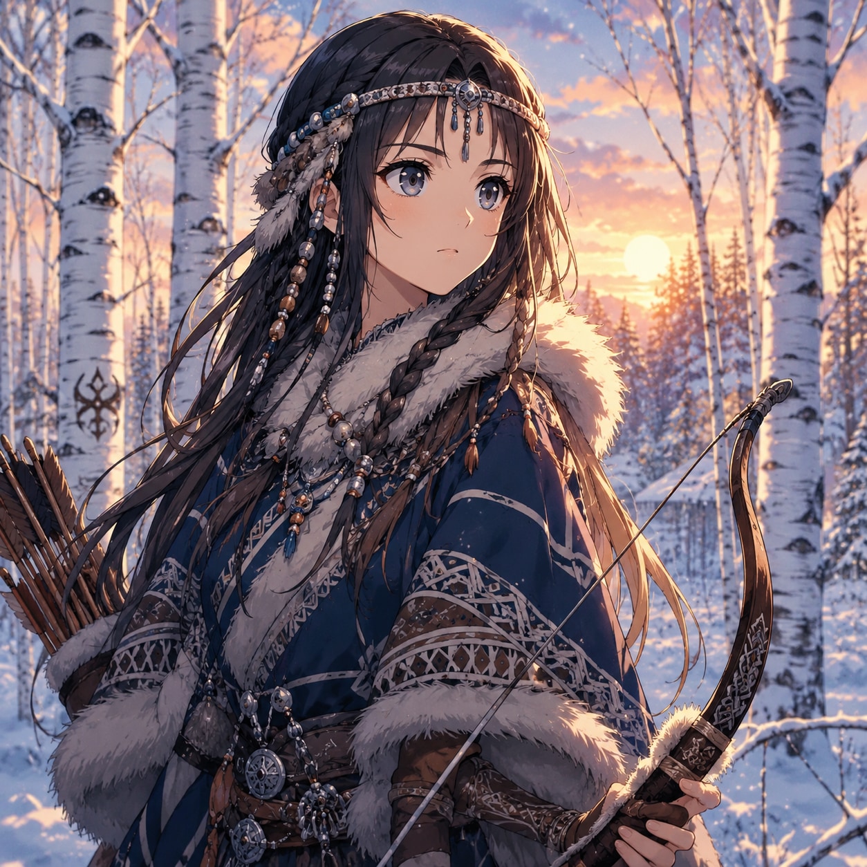 女真族の弓姫 | の人気AIイラスト・グラビア