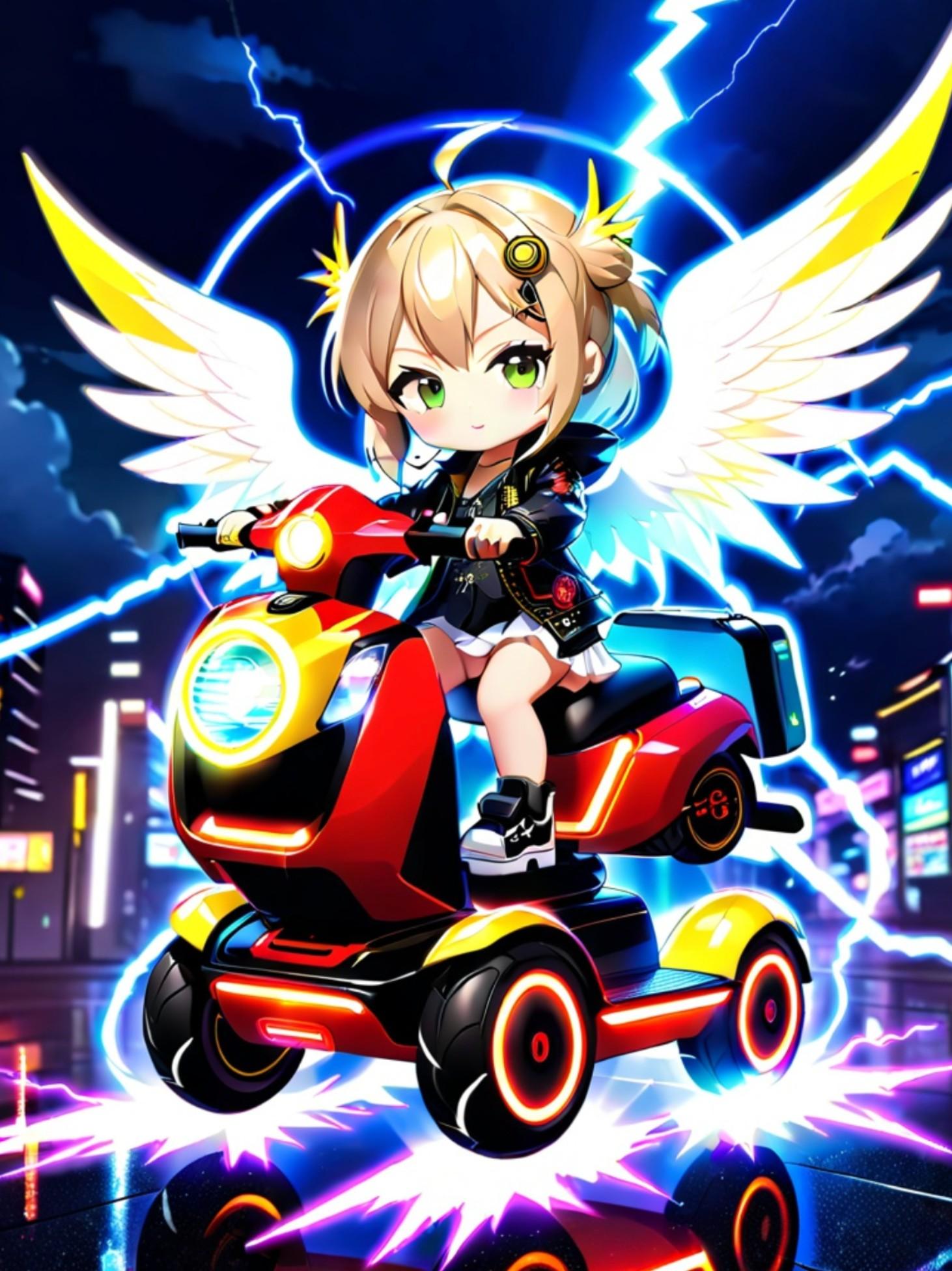 乗ってる翼ちゃん