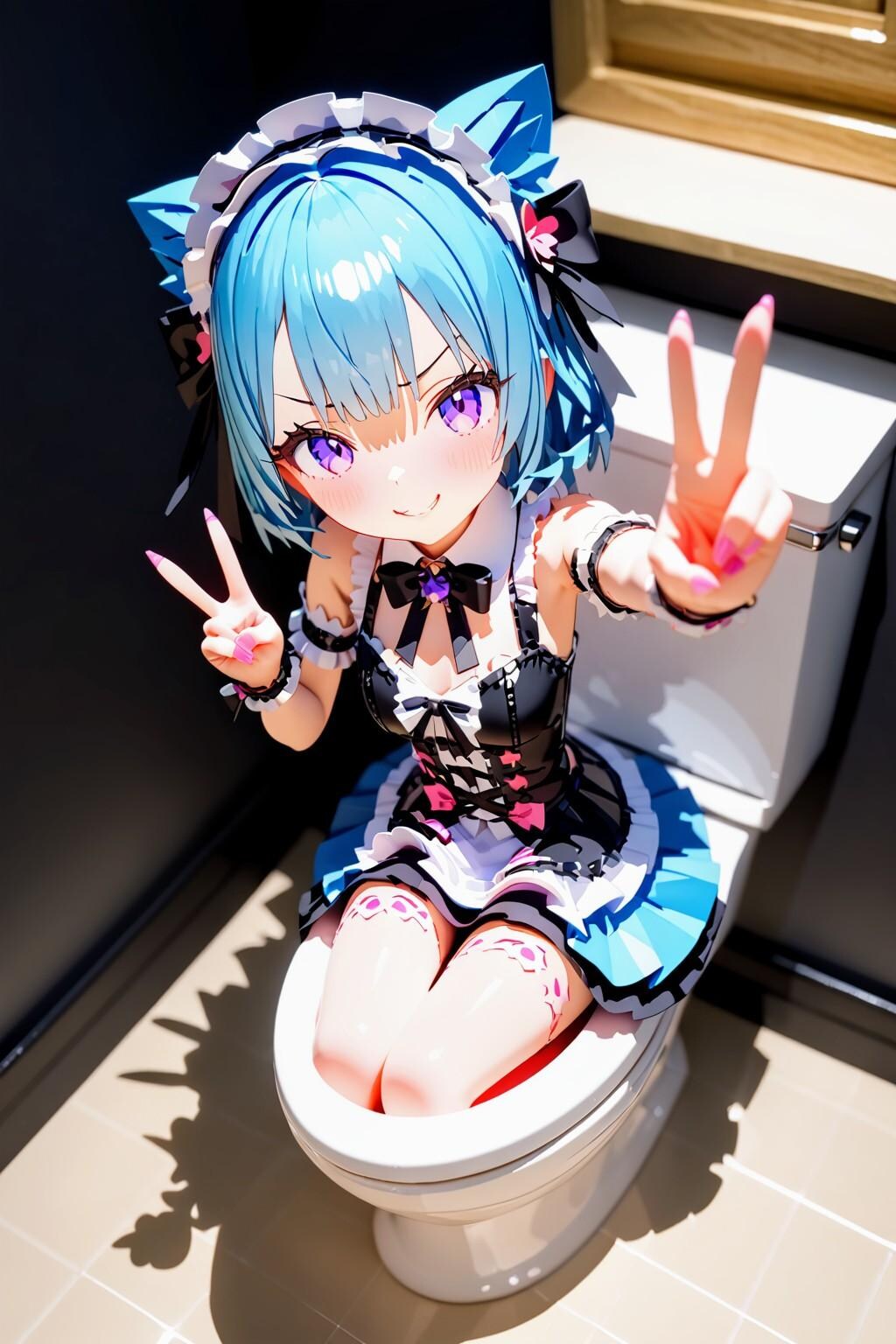 ゴスロリトイレ🚽