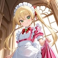 ハヤテのごとく　三千院ナギ　メイド服1 12枚目