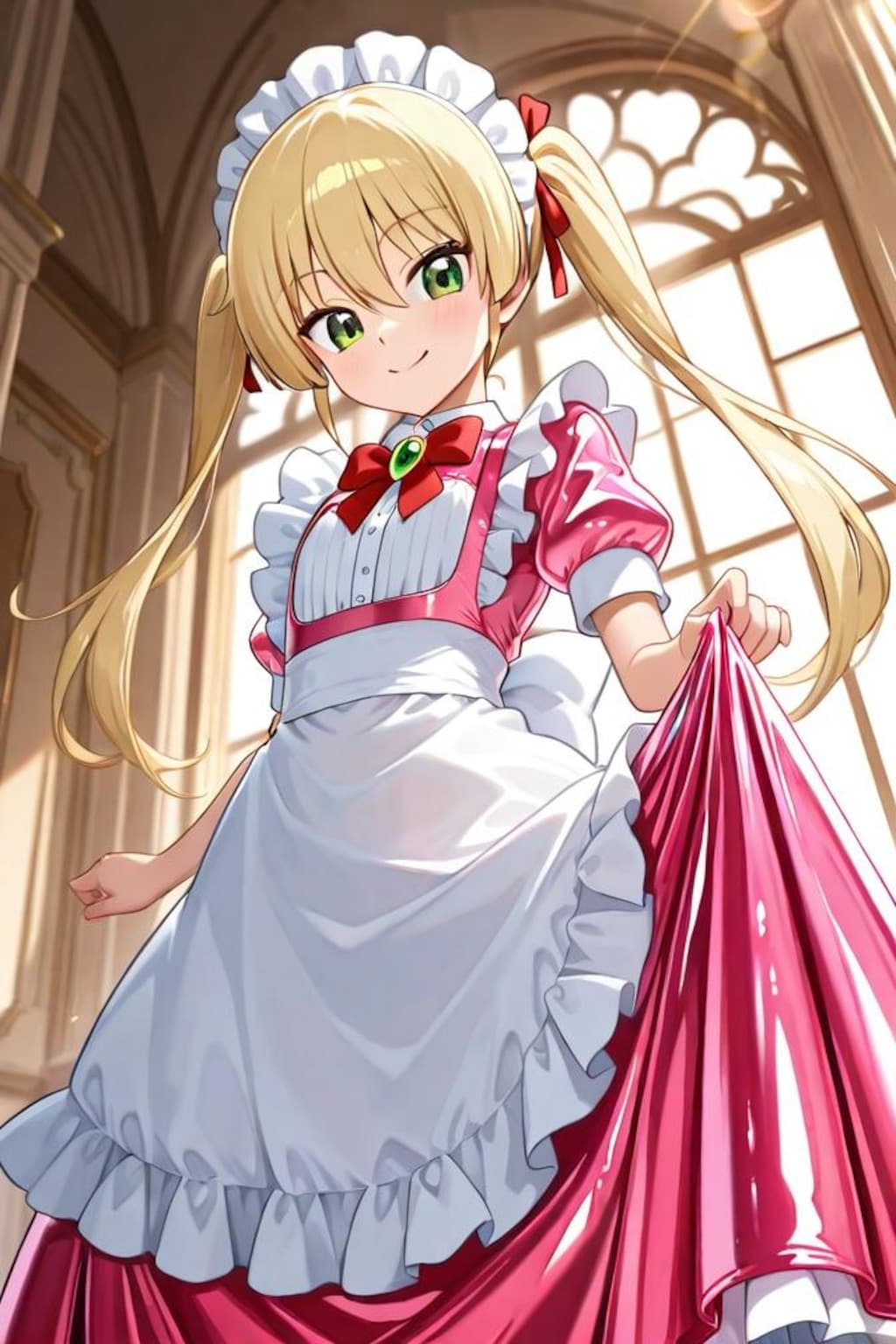 ハヤテのごとく　三千院ナギ　メイド服1