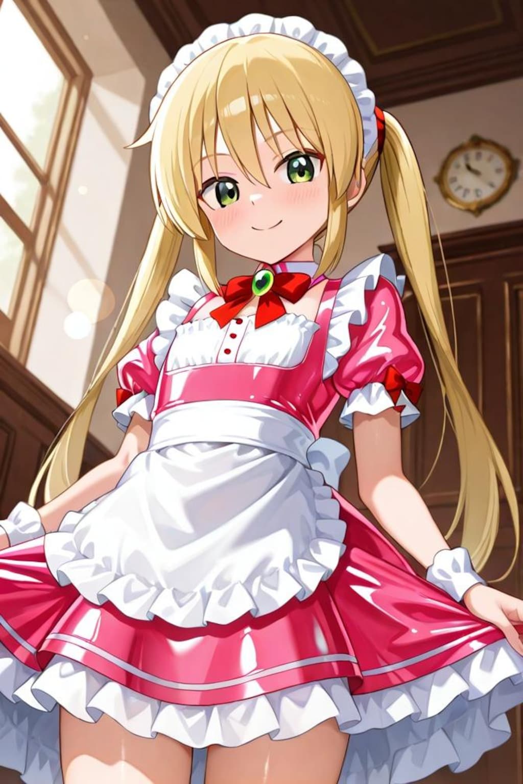 ハヤテのごとく　三千院ナギ　メイド服1