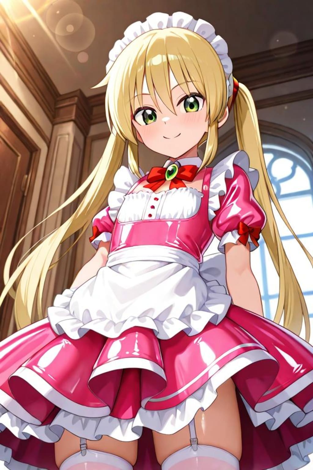 ハヤテのごとく　三千院ナギ　メイド服1
