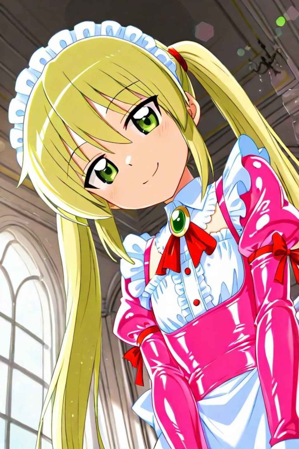 ハヤテのごとく　三千院ナギ　メイド服1