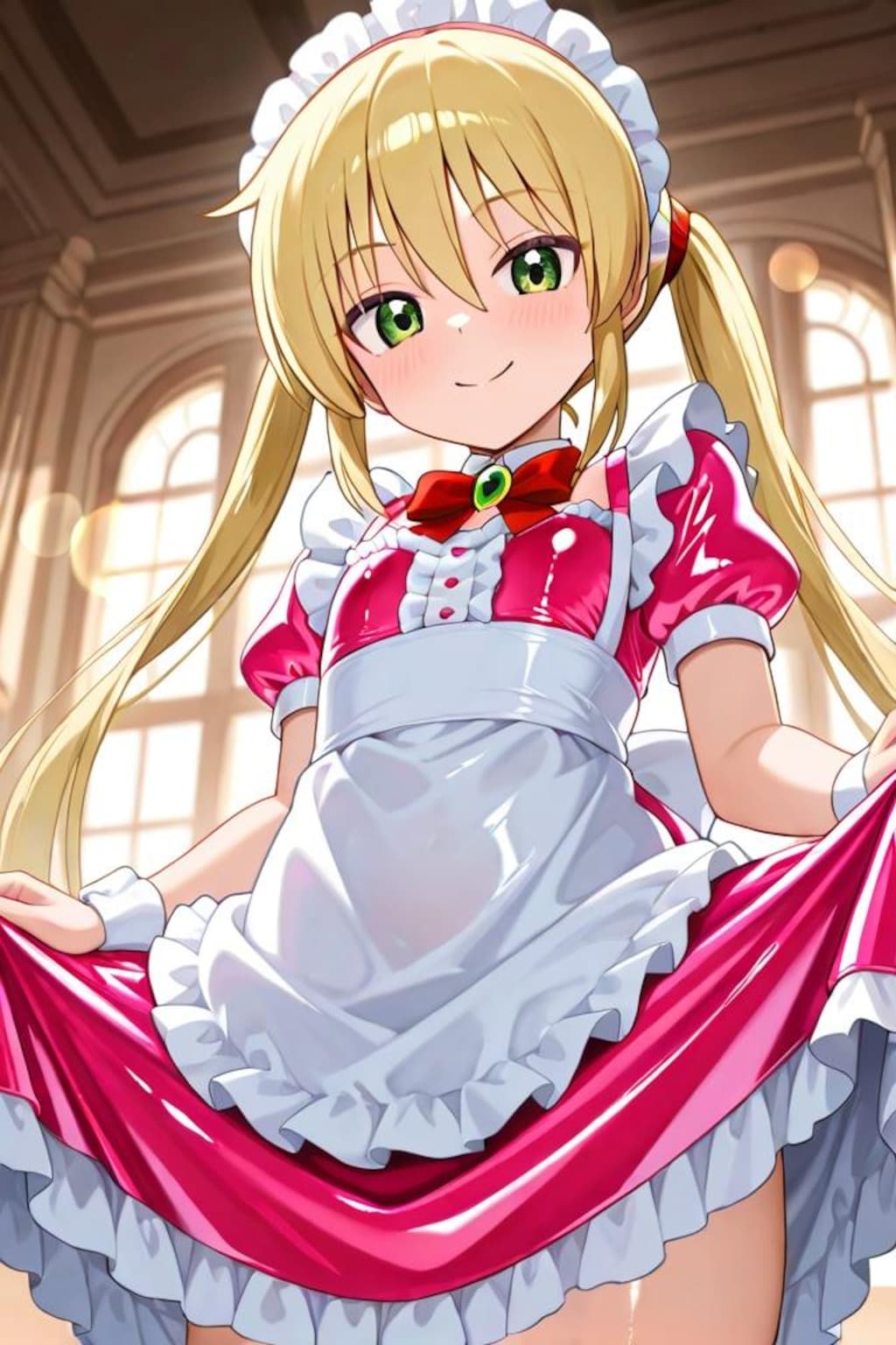 ハヤテのごとく　三千院ナギ　メイド服1