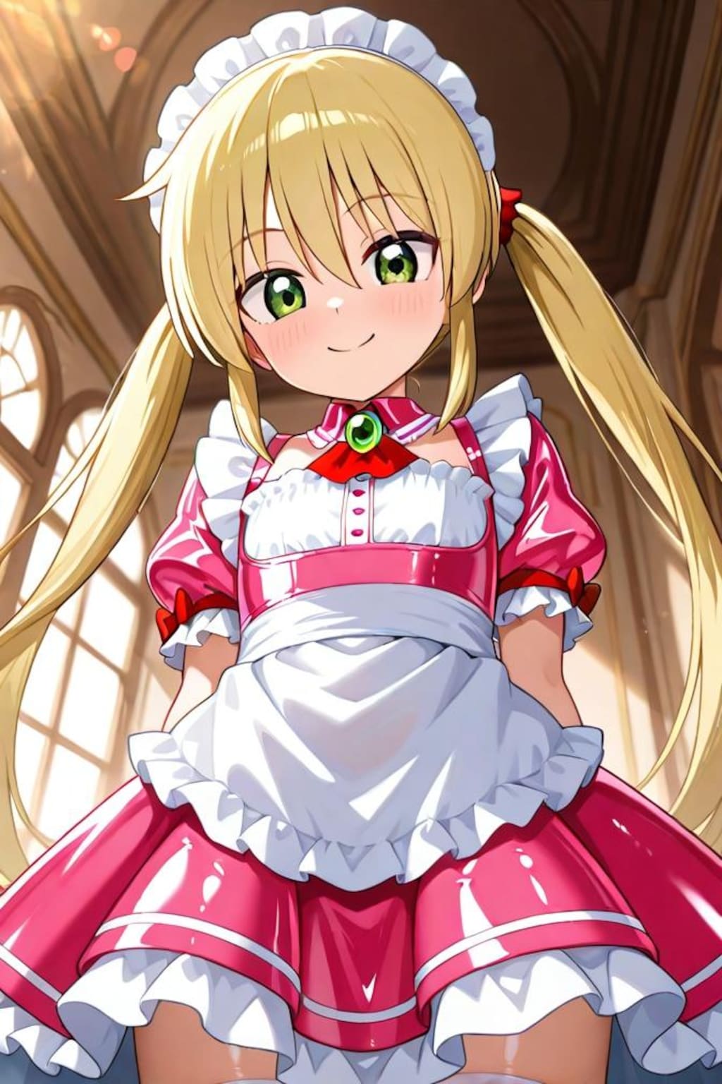 ハヤテのごとく　三千院ナギ　メイド服1