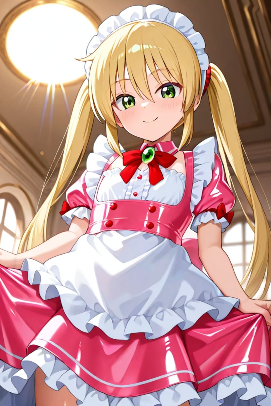 ハヤテのごとく　三千院ナギ　メイド服1
