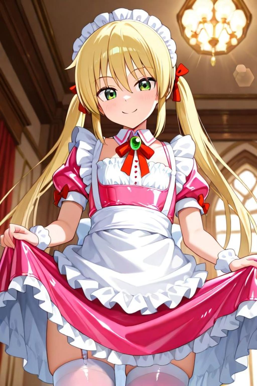 ハヤテのごとく　三千院ナギ　メイド服1