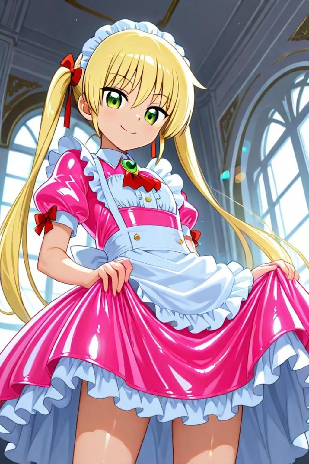 ハヤテのごとく　三千院ナギ　メイド服1