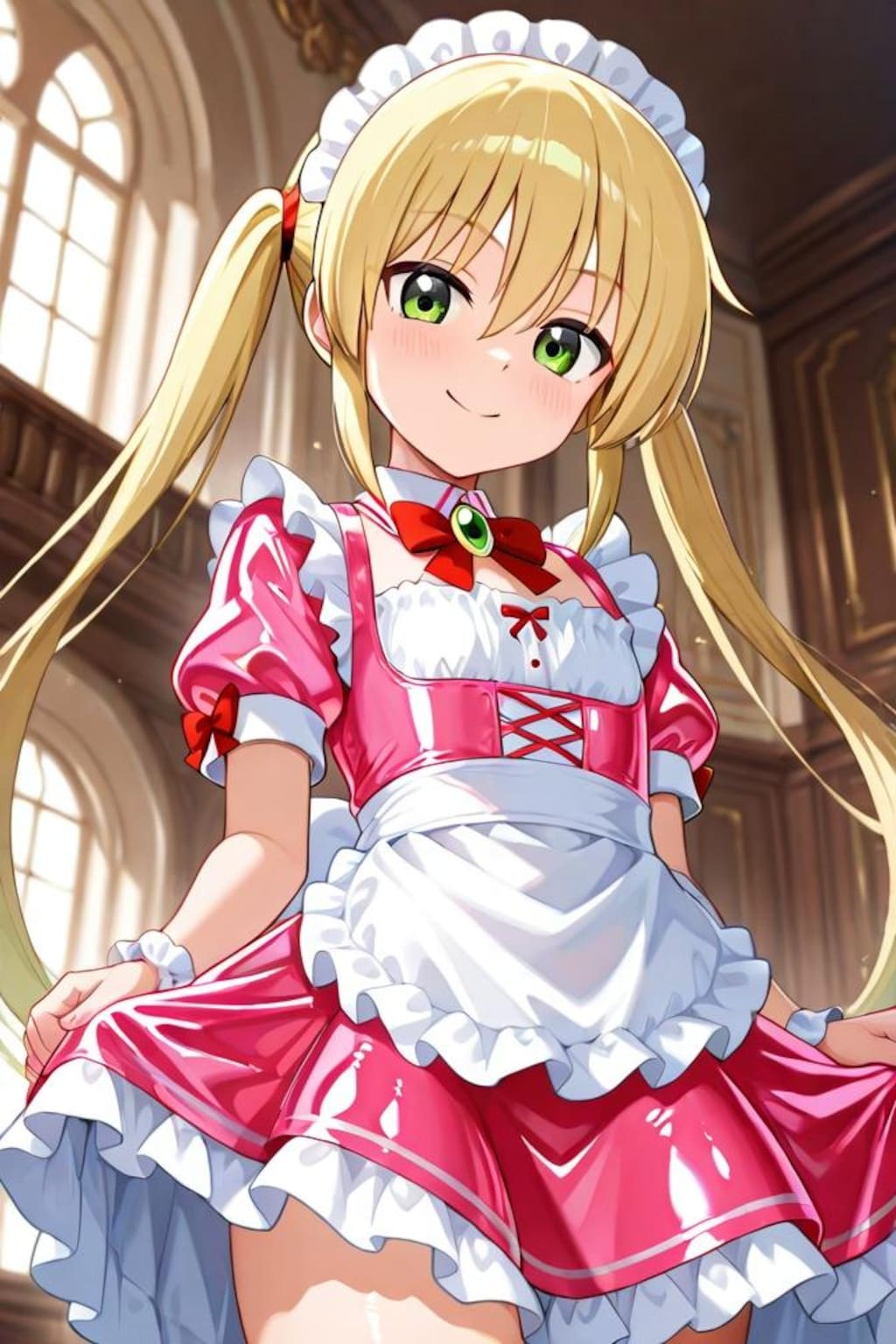 ハヤテのごとく　三千院ナギ　メイド服1