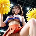 露出チアガール12 4枚目