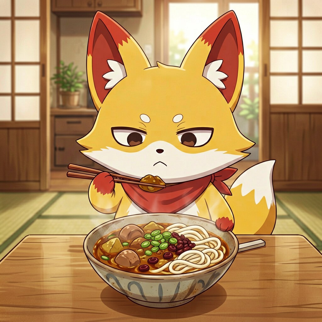カレーうどん | の人気AIイラスト・グラビア