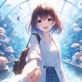 水族館デート 3枚目
