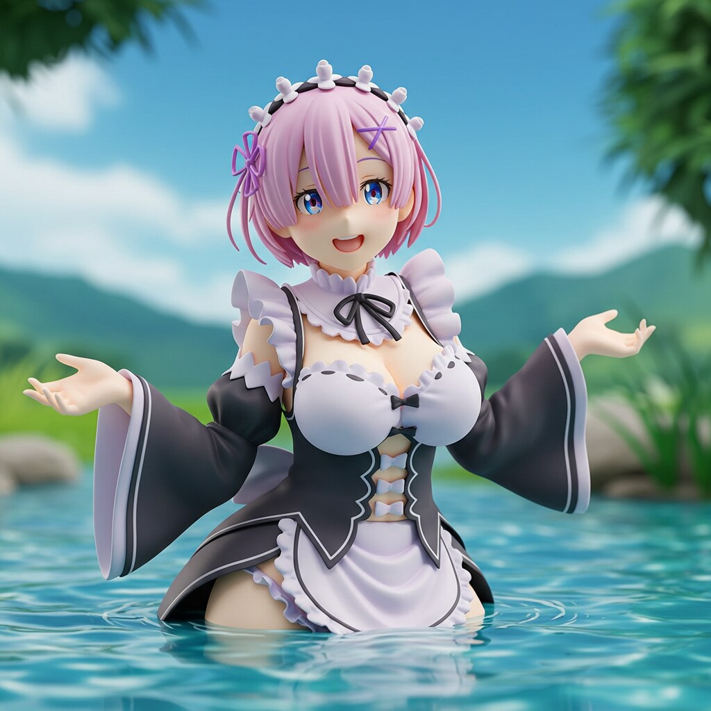 エミリア レム ラム 水