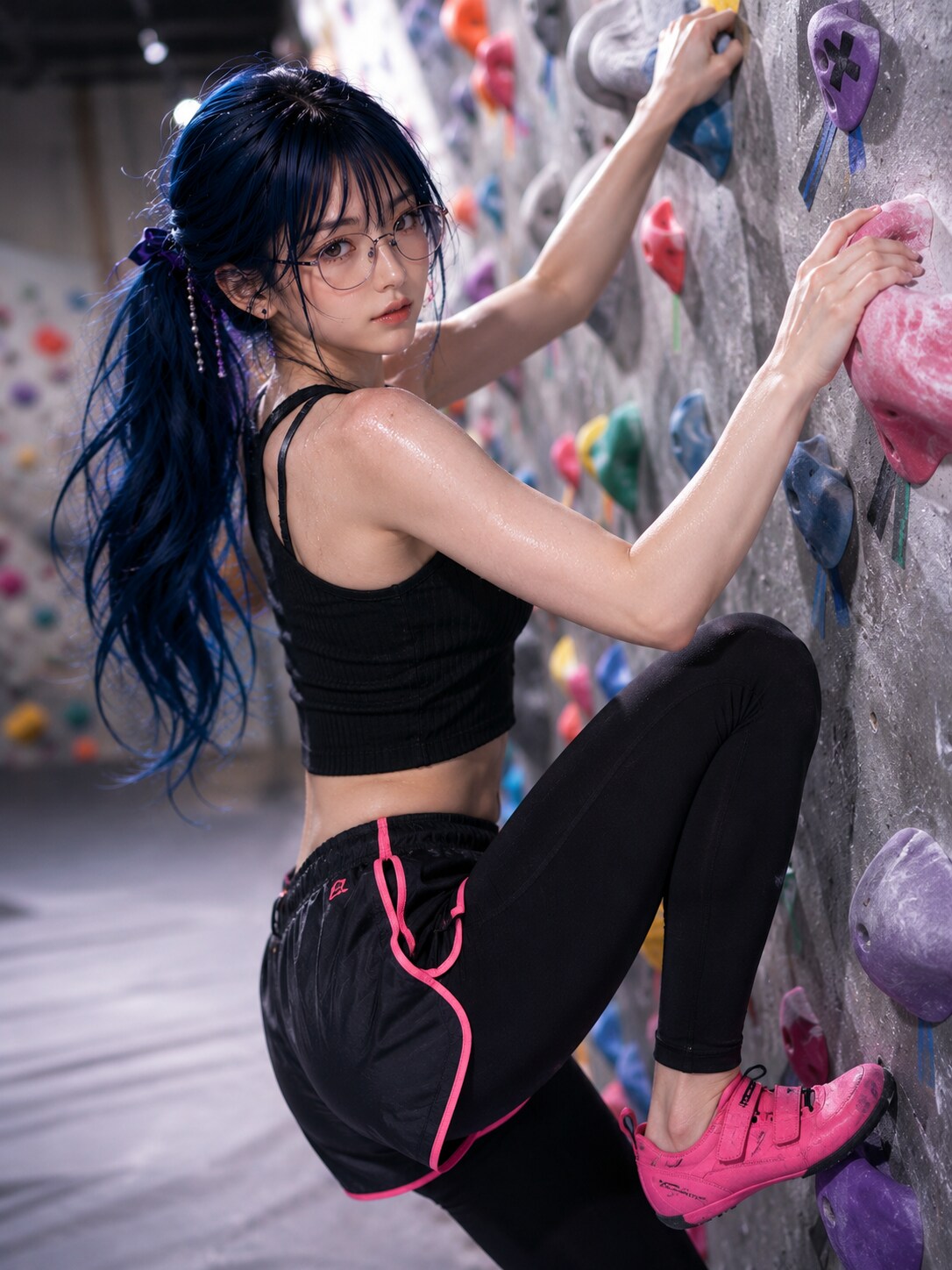 ボルダリング🧗‍♀️💙