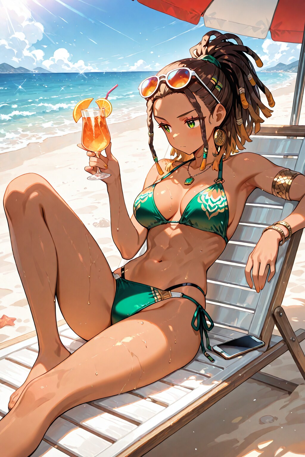 バカンス中のルシアちゃん