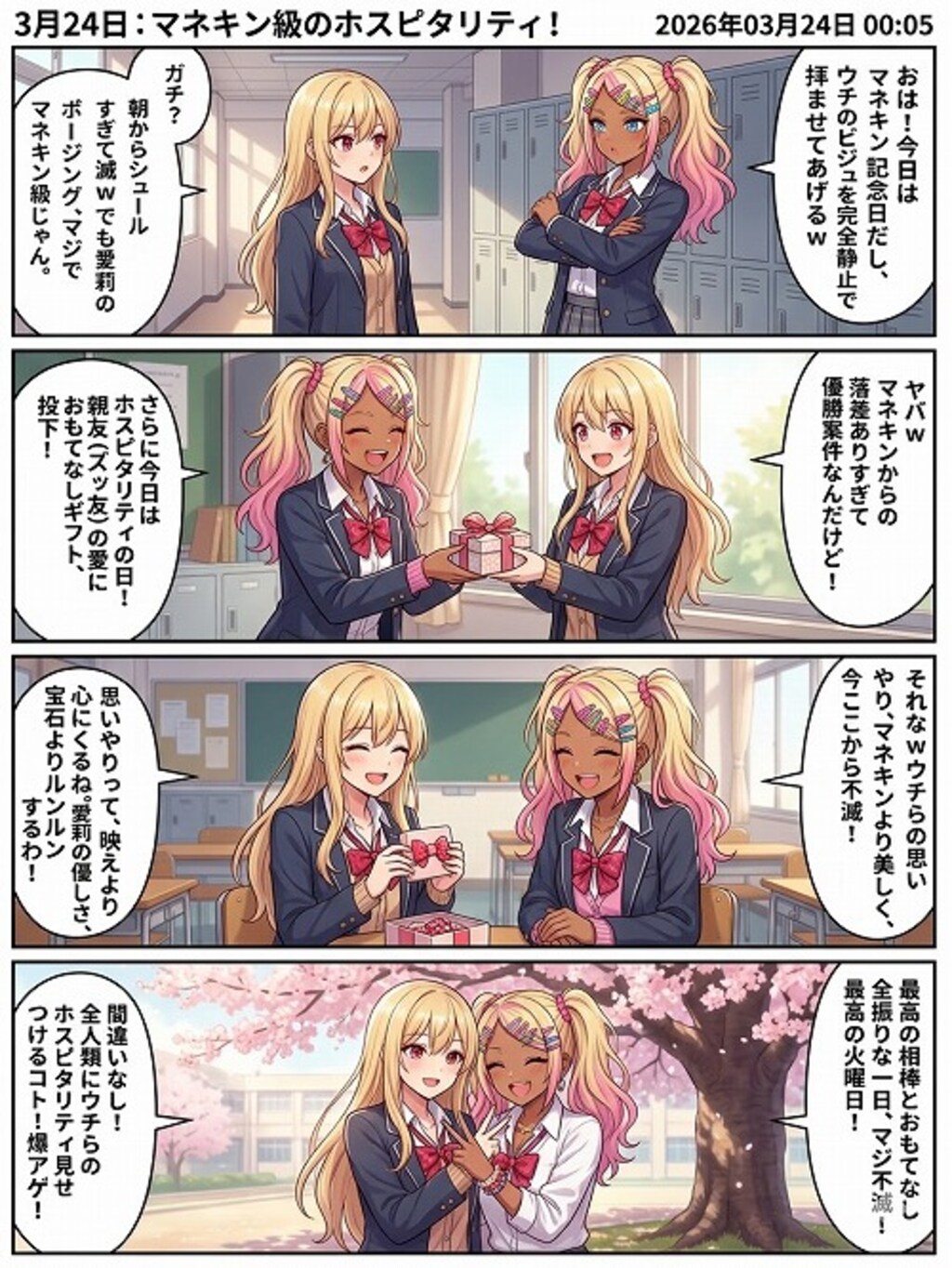 3月24日は「ホスピタリティの日」